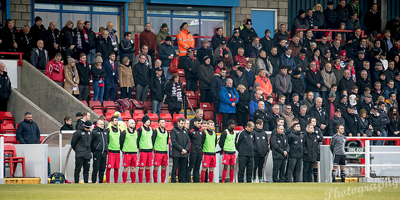Stirling Albion 2 v Wick 0 SCR3  Forthbank Stadium 03/12/2016