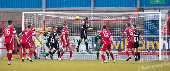 Stirling Albion 2 v Wick 0 SCR3  Forthbank Stadium 03/12/2016