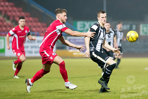 Stirling Albion 2 v Wick 0 SCR3  Forthbank Stadium 03/12/2016