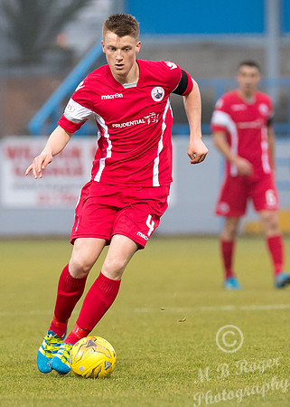 Stirling Albion 2 v Wick 0 SCR3  Forthbank Stadium 03/12/2016