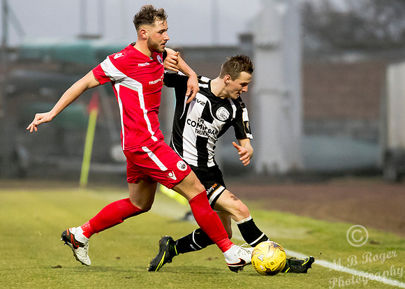 Stirling Albion 2 v Wick 0 SCR3  Forthbank Stadium 03/12/2016