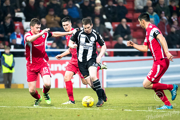 Stirling Albion 2 v Wick 0 SCR3  Forthbank Stadium 03/12/2016
