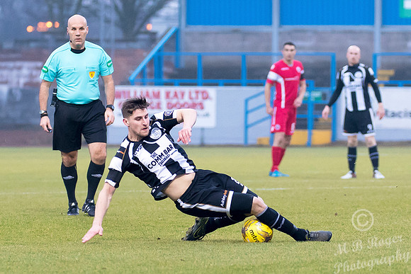 Stirling Albion 2 v Wick 0 SCR3  Forthbank Stadium 03/12/2016