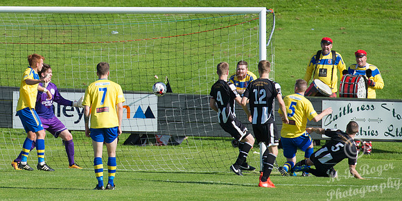 Wick 1 v Inverurie 1 SHFL Harmsworth Park 03/09/2016