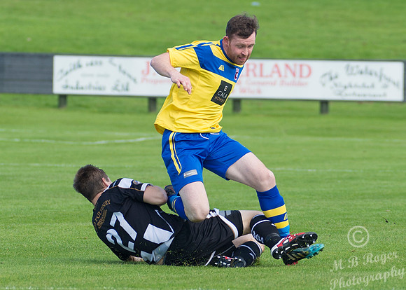 Wick 1 v Inverurie 1 SHFL Harmsworth Park 03/09/2016