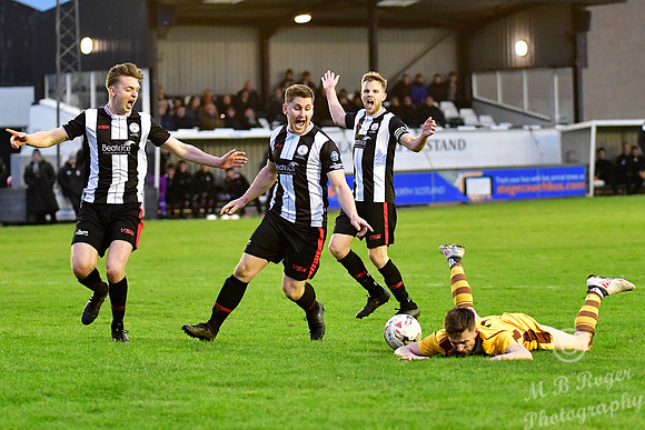 Wick 0 v Forres 0 SHFL Harmsworth Park 05/01/2018
