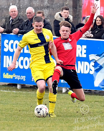 Inverurie 1 v Wick 1 SHFL Harlaw Park 23/02/2019