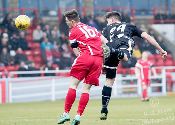 Stirling Albion 2 v Wick 0 SCR3  Forthbank Stadium 03/12/2016