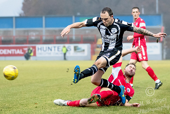 Stirling Albion 2 v Wick 0 SCR3  Forthbank Stadium 03/12/2016