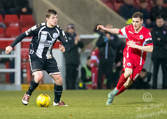 Stirling Albion 2 v Wick 0 SCR3  Forthbank Stadium 03/12/2016