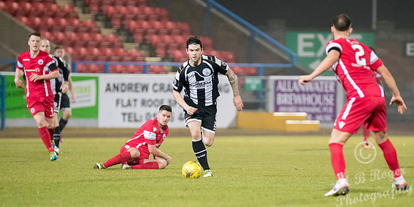 Stirling Albion 2 v Wick 0 SCR3  Forthbank Stadium 03/12/2016