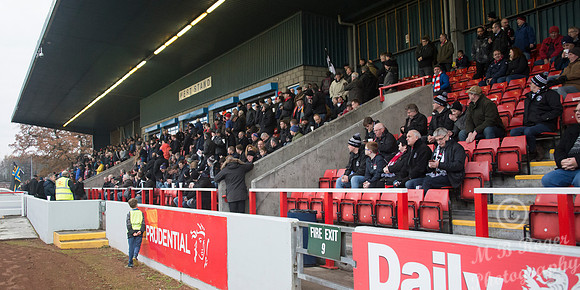 Stirling Albion 2 v Wick 0 SCR3  Forthbank Stadium 03/12/2016