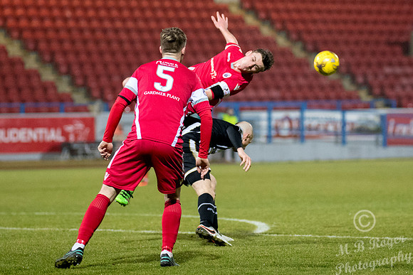 Stirling Albion 2 v Wick 0 SCR3  Forthbank Stadium 03/12/2016