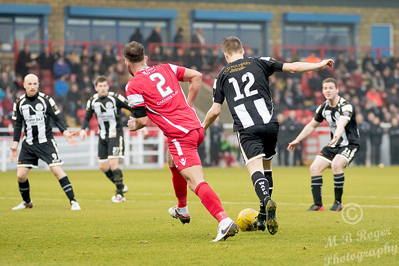 Stirling Albion 2 v Wick 0 SCR3  Forthbank Stadium 03/12/2016