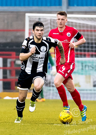 Stirling Albion 2 v Wick 0 SCR3  Forthbank Stadium 03/12/2016