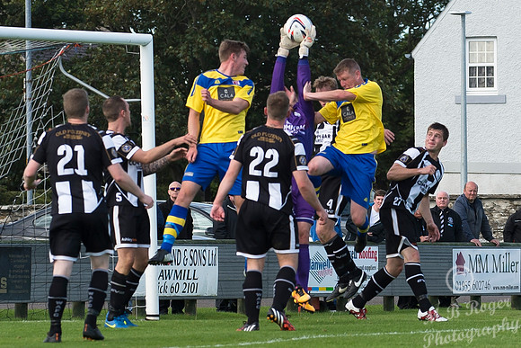 Wick 1 v Inverurie 1 SHFL Harmsworth Park 03/09/2016
