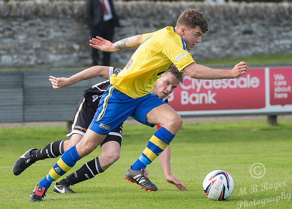 Wick 1 v Inverurie 1 SHFL Harmsworth Park 03/09/2016