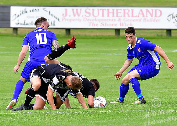 Wick 8 v Lossiemouth 0 SHFL Harmsworth Park 04/08/2018
