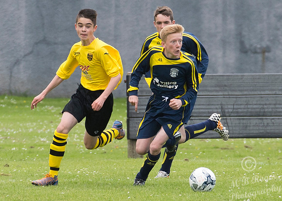 Thurso Gala Under 15's West 3 v East 0