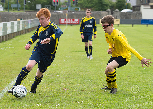 Thurso Gala Under 15's West 3 v East 0