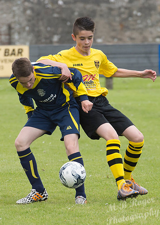 Thurso Gala Under 15's West 3 v East 0
