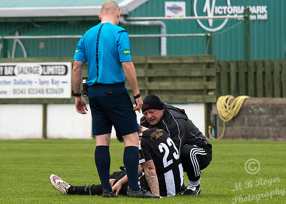 Buckie 3 v Wick 0  SHFL Victoria Park 17/10/2015