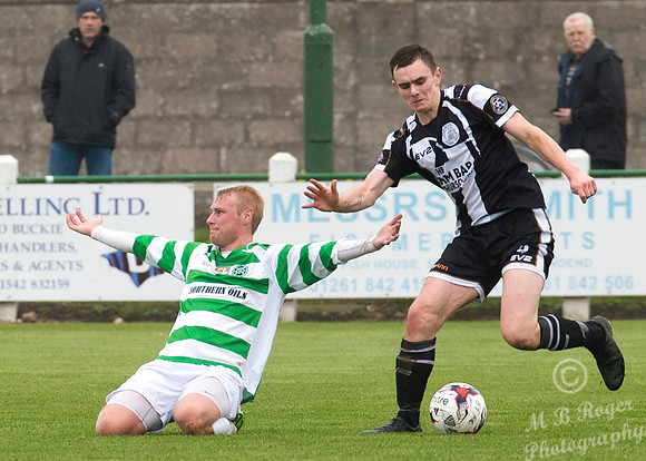 Buckie 3 v Wick 0  SHFL Victoria Park 17/10/2015