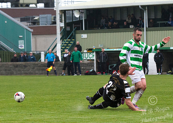 Buckie 3 v Wick 0  SHFL Victoria Park 17/10/2015