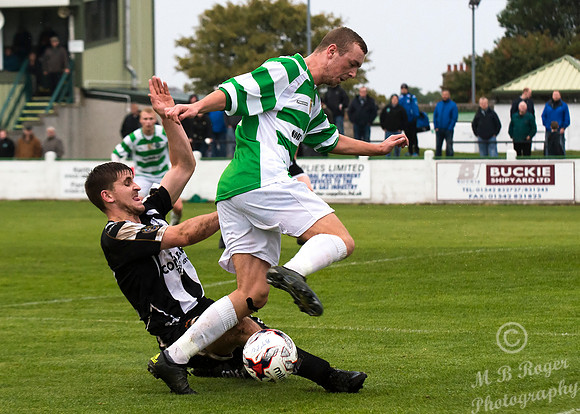 Buckie 3 v Wick 0  SHFL Victoria Park 17/10/2015