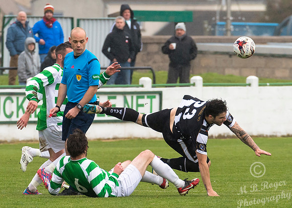 Buckie 3 v Wick 0  SHFL Victoria Park 17/10/2015