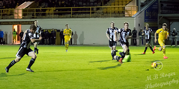 Forres Mechanics 3 v Wick Academy 5 SHFL Mosset Park 05/10/2016