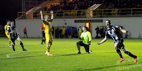 Forres Mechanics 3 v Wick Academy 5 SHFL Mosset Park 05/10/2016