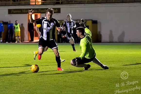 Forres Mechanics 3 v Wick Academy 5 SHFL Mosset Park 05/10/2016