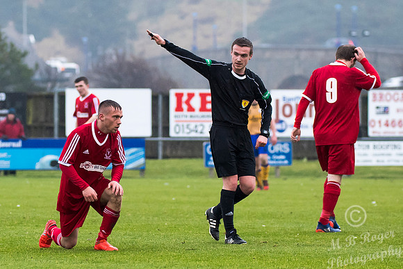 Deveronvale 0 v Wick 2  SHFL Princess Royal Park 28/01/2017