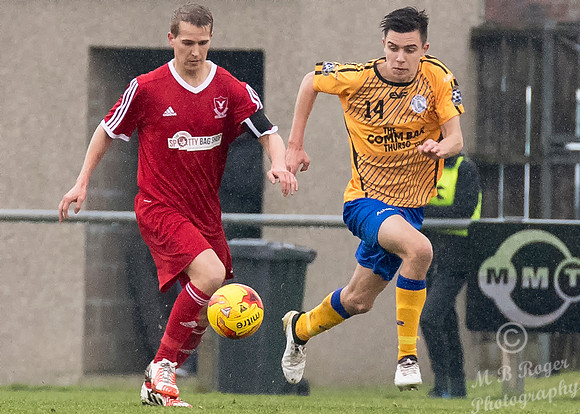 Deveronvale 0 v Wick 2  SHFL Princess Royal Park 28/01/2017