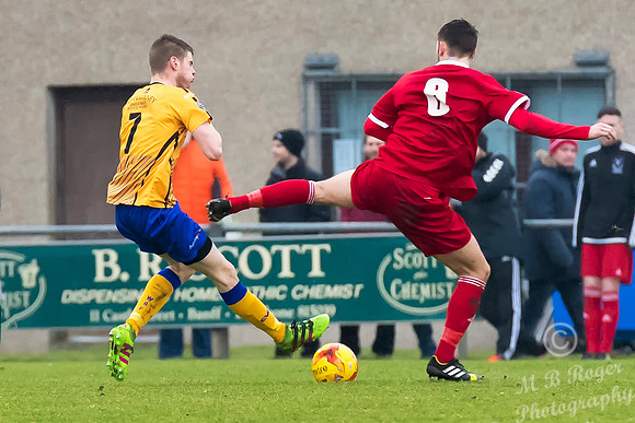 Deveronvale 0 v Wick 2  SHFL Princess Royal Park 28/01/2017