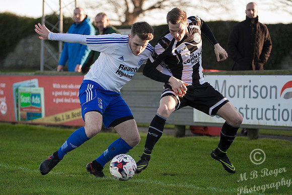 Wick 1 v Nairn 5 SHFL Harmsworth Park 21/1/2017