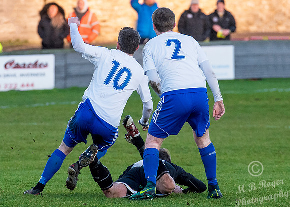 Wick 1 v Nairn 5 SHFL Harmsworth Park 21/1/2017