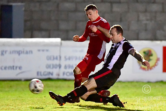 Lossiemouth 0 v Wick 3 SHFL Grant Park 01/12/2018