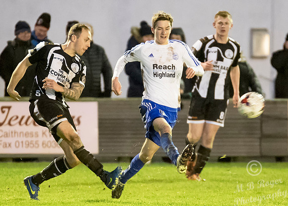 Wick 1 v Nairn 5 SHFL Harmsworth Park 21/1/2017