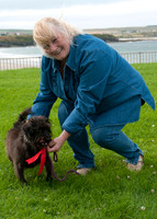 Scrufts 011 p _DSC6627  June Burns and Glen - 1st Waggiest Tail