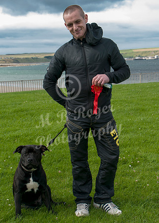 Scrufts 002 p _DSC6538 Stuart Ross and Fugly  - 1st Best Puppy under 1 yr