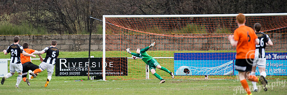 Rothes 1 v Wick 5 SHFL 09/04/2016 Mackessack Park