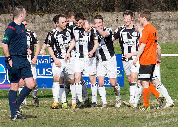Rothes 1 v Wick 5 SHFL 09/04/2016