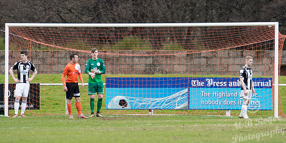 Rothes 1 v Wick 5 SHFL 09/04/2016 Mackessack Park