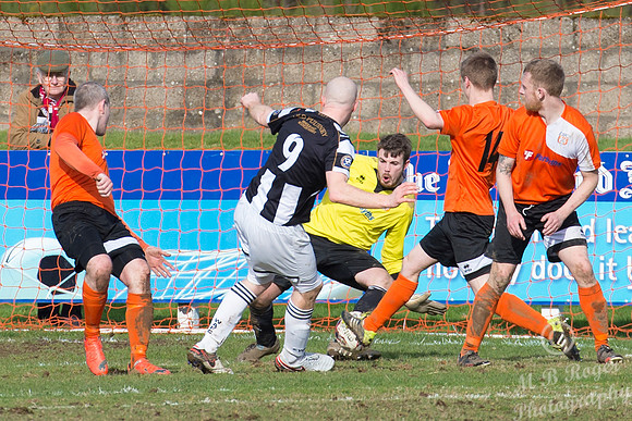 Rothes 1 v Wick 5 SHFL 09/04/2016 Mackessack Park