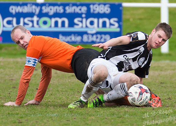 Rothes 1 v Wick 5 SHFL 09/04/2016 Mackessack Park