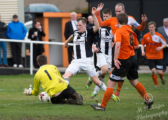 Rothes 1 v Wick 5 SHFL 09/04/2016