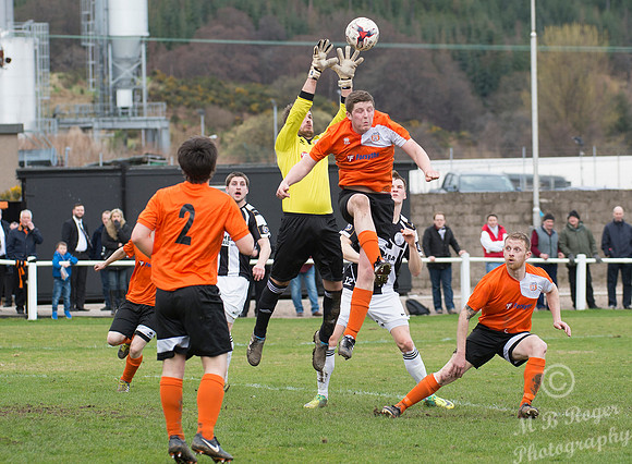Rothes 1 v Wick 5 SHFL 09/04/2016 Mackessack Park