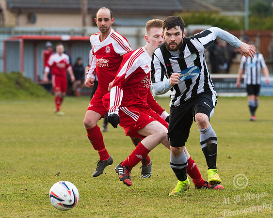 Lossiemouth 0 v Wick Academy 2 SHFL 21/02/2014 Grant Park